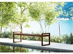 Banco de Madeira Tramontina Lanati em Madeira Jatobá sem Encosto 130 c - 4