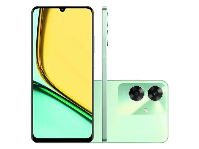 Smartphone Realme Note 60S 128GB 4GB de RAM Verde