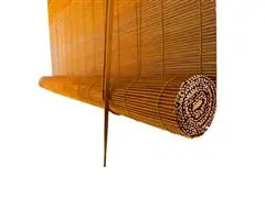 Colecao Hanoy Persiana Rolo Bambu 140X160 Cor Cedro - 2