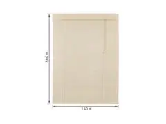 Colecao Bauhaus Persiana Rolo Bambu 140X160 Cor Fresno - 3