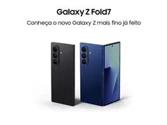 Smartphone Samsung Galaxy ZFold7 5G Dobrável 8"512GB 200+12+10MP Preto - 8