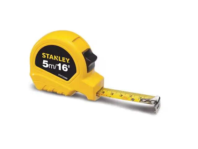 Trena Stanley Basic 5m/16" Display 24 Peças