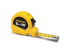 Trena Stanley Basic 5m/16" Display 24 Peças