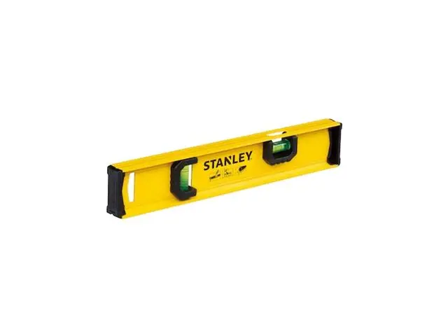 Nível de Alumínio Stanley 12" com Bolhas