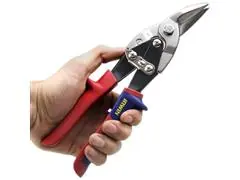 Tesoura para Chapa Irwin Corte Reto Tipo Aviador