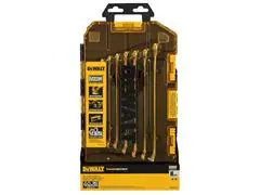 Jogo de Chaves Combinadas DeWalt 8 Peças em MM - 0