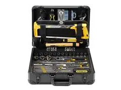 Jogo de Ferramentas Stanley 141 Peças para Manutenção