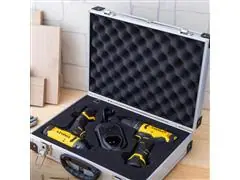 Kit Stanley Parafusadeira e Furadeira 12V 2 Baterias - 1