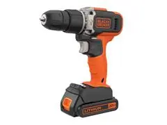 Parafusadeira Impacto Black+Decker 20V 1 Bateria