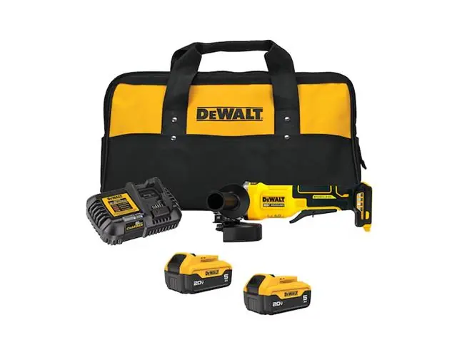 Esmerilhadeira Angular DeWalt 4-1/2" 20V 2 Baterias
