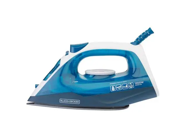 Ferro a Vapor Black+Decker Base Antiaderente 110V Plus