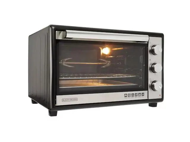 Forno Elétrico Black+Decker 60L Rotisserie 110V