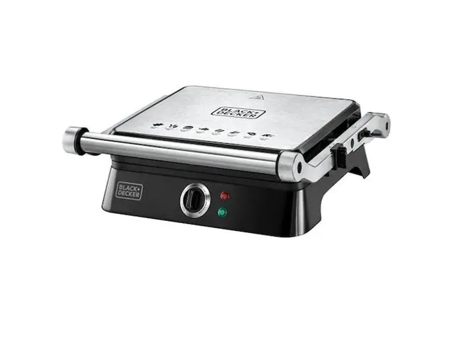 Grill Elétrico Black+Decker 180° Chapas Antiaderentes 110V