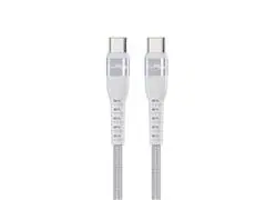 Cabo Carregamento e Dados Lity USB A/USB C  60W/3A 2M Branco (C11B) - 1