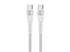 Cabo Carregamento e Dados Lity USB A/USB C  60W/3A 2M Branco (C11B) - 1