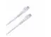 Cabo Carregamento e Dados Lity USB A/USB C  60W/3A 2M Branco (C11B) - 2