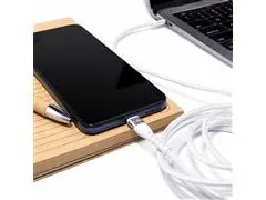 Cabo Carregamento e Dados Lity USB A/USB C  60W/3A 2M Branco (C11B) - 5