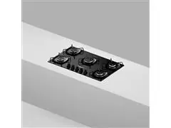 Cooktop Continental 5 Bocas Preto com Mesa de Vidro Bivolt - 3