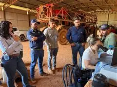Treinamento técnico, análises nematológicas em loco - 4
