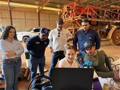 Treinamento técnico, análises nematológicas em loco - 5