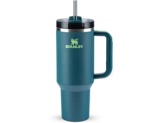 Copo Térmico Stanley Quencher Coastal Teal 1,18L