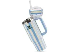 Copo Térmico Stanley Quencher Cornflower Cabana Gloss 0,887L - 2