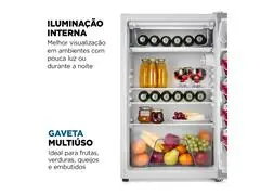Frigobar Mondial 120L Porta Reversível Branco 220V - 3