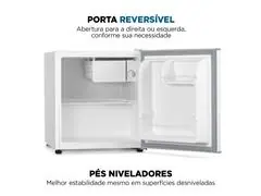 Frigobar Mondial 46L Porta Reversível Branco 110V - 4