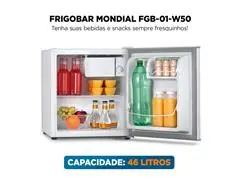 Frigobar Mondial 46L Porta Reversível Branco 220V - 5