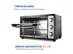 Forno Elétrico 52L Grand Family II Mondial Preto/Inox 1800W 110V - 5