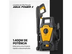 Lavadora de Alta Pressão Aqua Power Mondial Cinza/Amarela 1400W 110V - 1