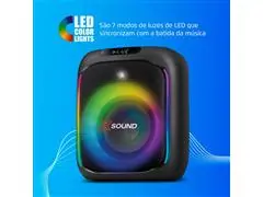 Party Box Mondial Preto 350W Bivolt - 2