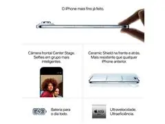 iPhone Air Apple (256GB) Preto-espacial Tela de 65" 5G Câmera de 48MP - 4