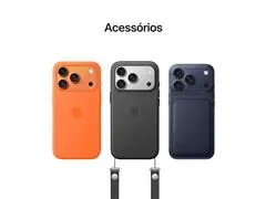 iPhone 17 Pro Max (256GB) Laranja-Cósmico Tela de 69 5G Câmera de 48MP - 7