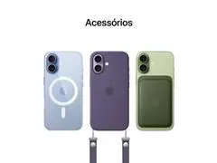 iPhone 17 Apple (256GB) Lavanda, Tela de 6,3", 5G Com Carregador - 7