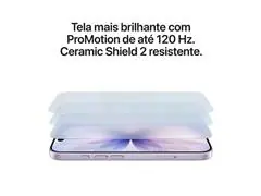 iPhone 17 Apple (256GB) Sálvia, Tela de 6,3", 5G Com Carregador - 6