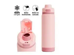 Garrafa Termica Pro 750 Rosa Bb