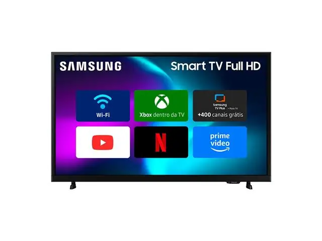 Smart TV LED Samsung 43" Full HD Tizen HDR+ Wi-Fi 2 HDMI USB1
