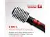 Escova Rotativa Ceramic Íon Turbo Mondial Vermelho/Preto, 1200W 110V - - 1