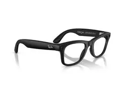 Óculos Ray-Ban Meta Wayfarer Matte Black | Transitions Gray - 6