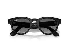 Óculos Ray-Ban Meta Headliner Matte Black | Polar Gradient Graphite - 3