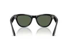 Óculos Ray-Ban Meta Skyler Shiny Black | G15 Green - 3
