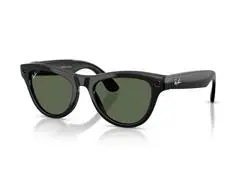 Óculos Ray-Ban Meta Skyler Shiny Black | G15 Green - 0