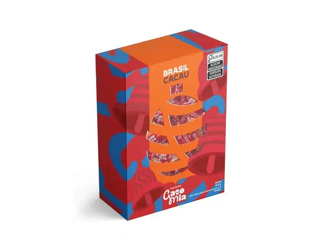 Caixa Minitrufas Gato Mia Brasil Cacau 144g