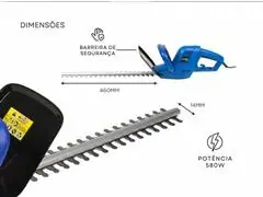 Aparador De Cerca Viva Gadnic 1100v 580w Podador Cerca - 5