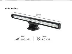 Luminária LED Gadnic USB Barra Para Notebook e Monitor - 4