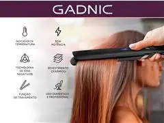 Chapinha Gadnic 30w 110v Alisador De Cabelo Cerâmica - 1