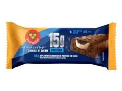 Barra de Proteína Três Corações Cappuccino Cookie Caixa 12x50g - 1