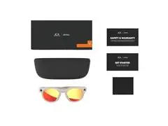 Óculos Oakley Meta HSTN Warm Grey Prizm Ruby - 6