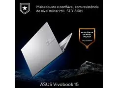 Notebook Asus Vivobook I5 8GB 512GB SSD 15.6 Preto - 4